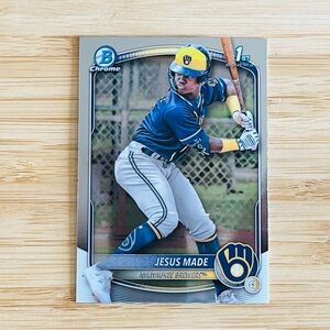 JESUS MADE 2025 Bowman Chrome 1st Rookie Card RC